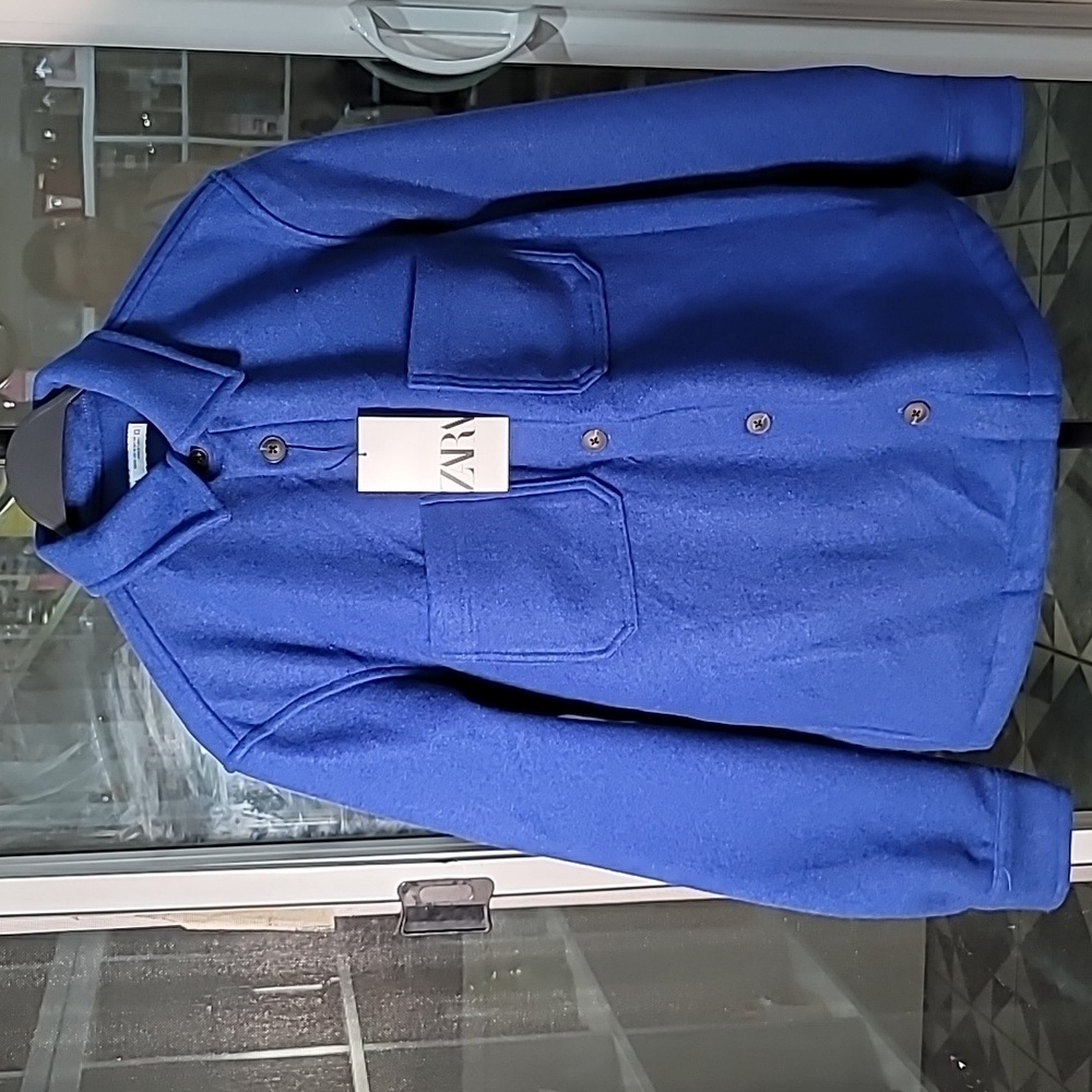 Zara Blue Jacket For Men Size S/M/L - Picture 6 of 6